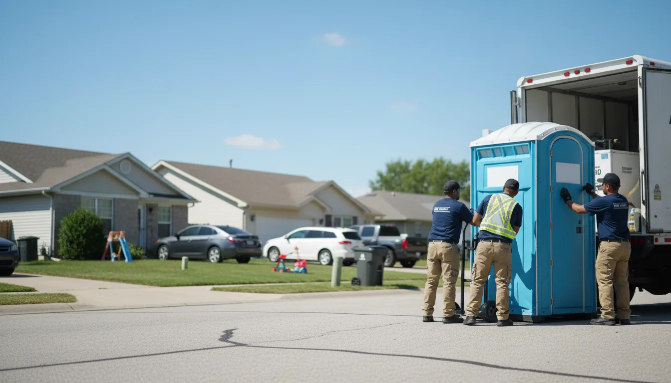 Standard Porta Potty Rentals in Newton, KS near me